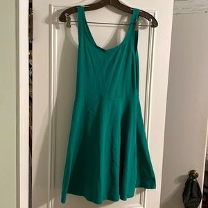 Gorgeous Kelly green skater dress